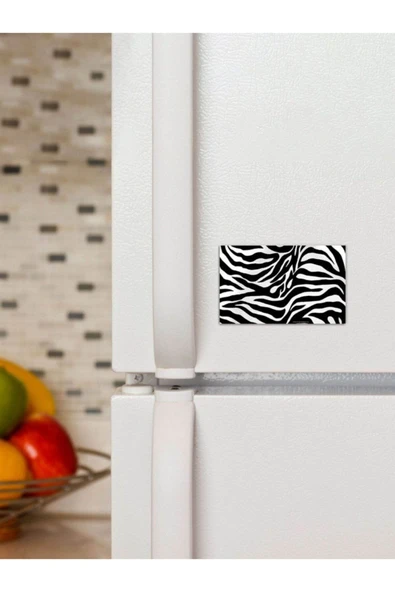 Panorama Ajans Zebra Desen 6x9cm Magnet ürün görseli