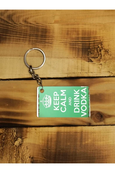 Panorama Ajans Drink Vodka İnce Metal Anahtarlık ürün görseli
