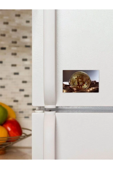 Panorama Ajans Bitcoin Btc Sanal Para Shiba Tasarım 6x9cm Magnet ürün görseli