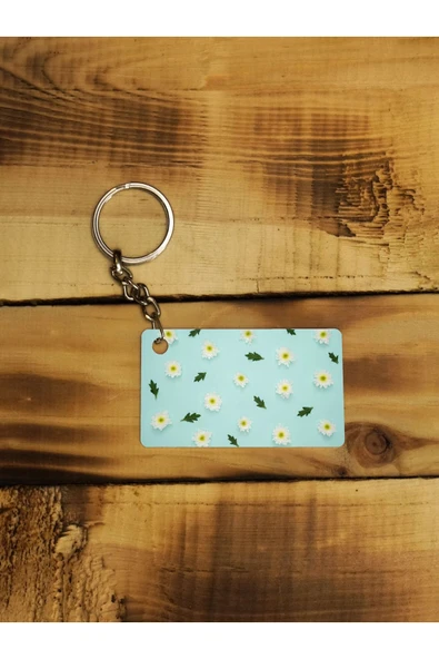 Panorama Ajans Minimal Papatya Fotograf İnce Metal Anahtarlık ürün görseli