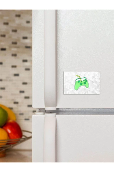 Panorama Ajans Konsol Tasarımı Gamer Sticker 6x9cm Magnet ürün görseli
