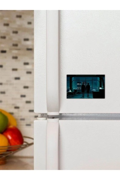 Panorama Ajans Fight Club Dövüş Kulübü Final Sahnesi Imdb Marla Ve Tyler 6x9cm Magnet ürün görseli