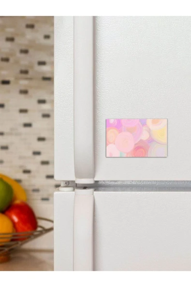 Panorama Ajans Pastel Dairesel Fırça Izleri 6x9cm Magnet ürün görseli