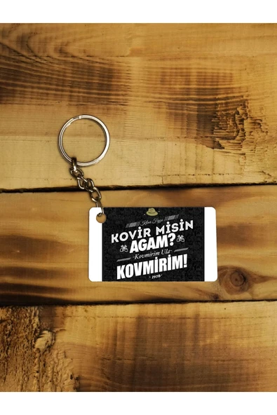 Panorama Ajans Çarşambaca Kovir Misin Agam Ince Metal Anahtarlık ürün görseli