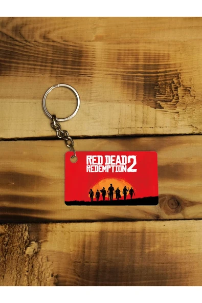 Panorama Ajans Red Deas Redemtıon2 Tasarım İnce Metal Anahtarlık ürün görseli