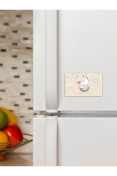 Panorama Ajans Unicorn Sihir Heryerde Tatlı Tasarım 6x9cm Magnet ürün görseli