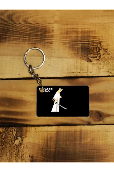 Panorama Ajans Çizgi Dizi Samurai Jack Tasarım İnce Metal Anahtarlık ürün görseli