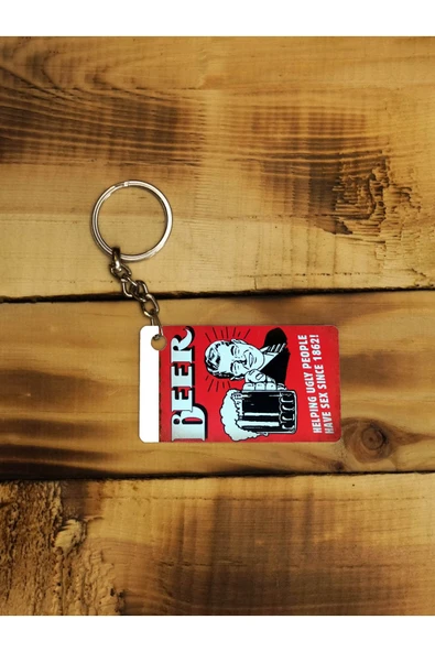 Panorama Ajans Beer İnce Metal Anahtarlık ürün görseli 1