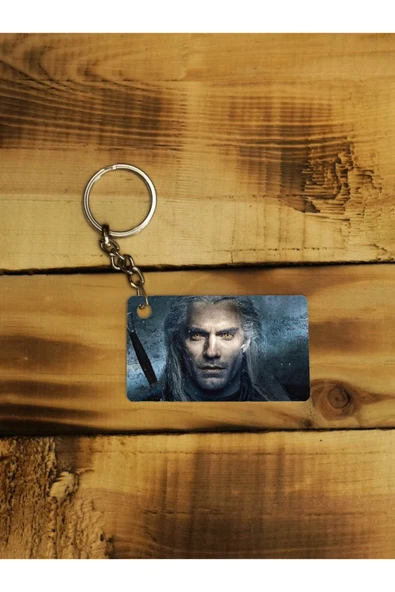 Panorama Ajans The Witcher Cadı Dizi Netflix Henry Cavill Asil Ince Metal Anahtarlık ürün görseli