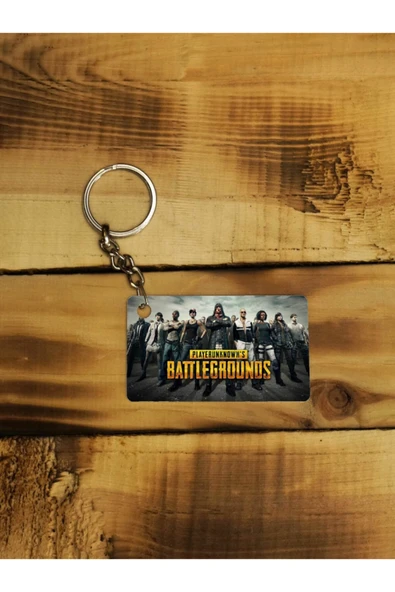 Panorama Ajans Pubg Battlegrounds Kapak Afiş Oyun Survival Ince Metal Anahtarlık ürün görseli
