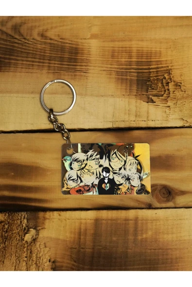 Panorama Ajans Monogatari Anime Dizi Ince Metal Anahtarlık ürün görseli