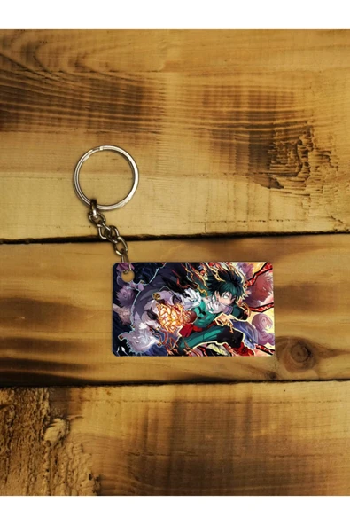 Panorama Ajans My Hero Academia Boku Anime Ince Metal Anahtarlık ürün görseli