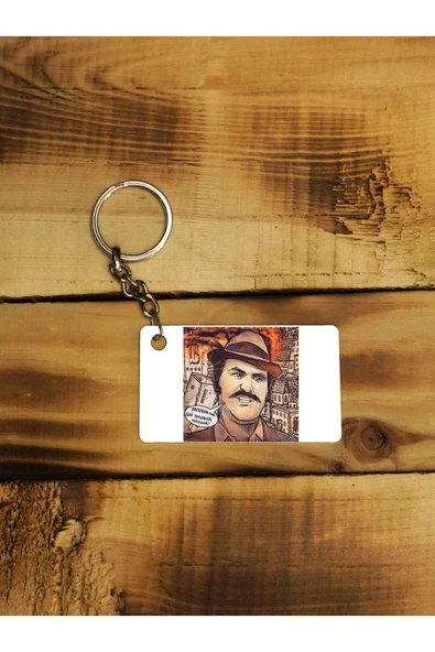 Panorama Ajans Fuat Abi Ince Metal Anahtarlık ürün görseli 1