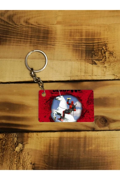 Panorama Ajans Unicorn Deadpool Ince Metal Anahtarlık ürün görseli 1