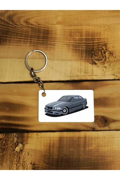 Panorama Ajans Bmw E36 Severlere Sticker Ince Metal Anahtarlık ürün görseli