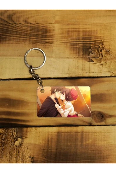 Panorama Ajans Love Story Anime Severlere Romance Romantik Sevgililer Günü Ince Metal Anahtarlık