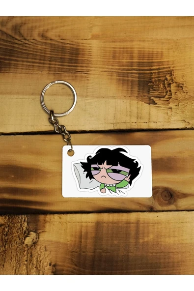 Panorama Ajans Powerpuff Girl Buttercup Ince Metal Anahtarlık ürün görseli
