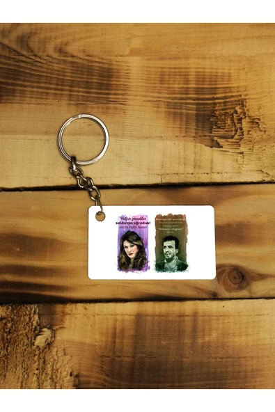 Panorama Ajans Sadri Alışık Ince Metal Anahtarlık ürün görseli