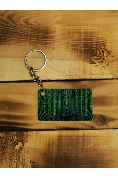 Panorama Ajans Matrix Bilgisayar Mühendisi Ince Metal Anahtarlık ürün görseli