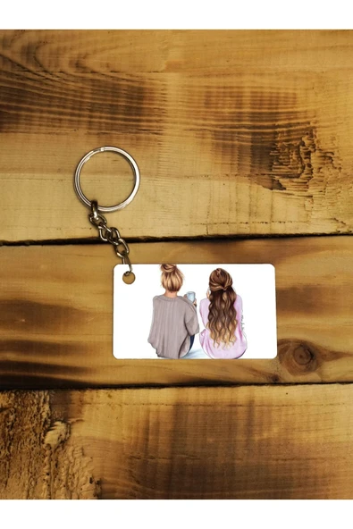 Panorama Ajans Best Friend Forever Ince Metal Anahtarlık ürün görseli