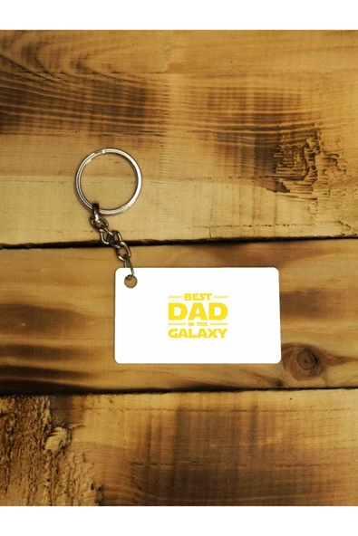 Panorama Ajans Babalar Günü Galaksinin En Iyi Babası Ince Metal Anahtarlık ürün görseli