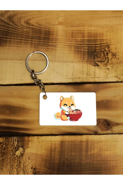 Panorama Ajans Sevimli Tilki Ince Metal Anahtarlık ürün görseli 1