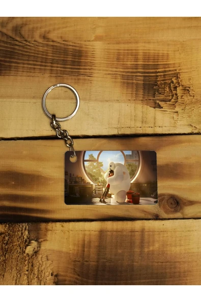 Panorama Ajans 6 Süper Kahraman Tasarım Ince Metal Anahtarlık ürün görseli