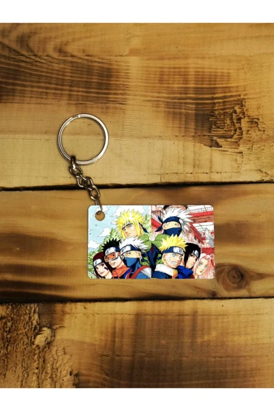 Panorama Ajans Naruto Anime Dizi Ince Metal Anahtarlık ürün görseli
