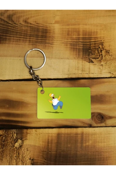 Panorama Ajans Simpsonlar Simpson Eğlenceli Masaüstü Ince Metal Anahtarlık ürün görseli