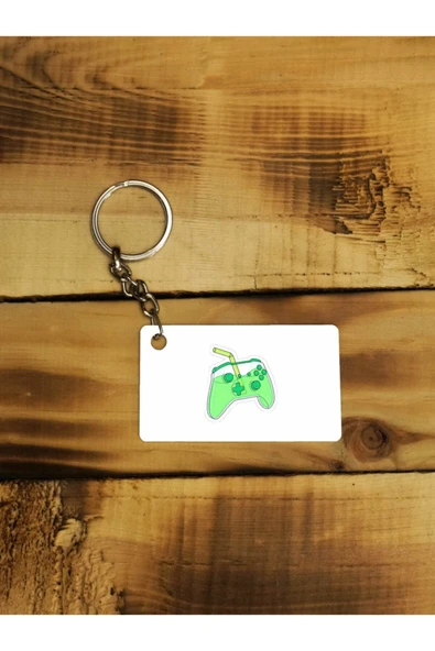 Panorama Ajans Konsol Tasarımı Gamer Sticker Ince Metal Anahtarlık ürün görseli 1