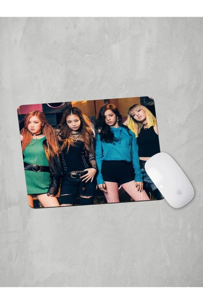 Panorama Ajans Blackpink Güzel Kızlar Black Pink Jennie Lisa Rose Jisoo Mouse Pad ürün görseli 1