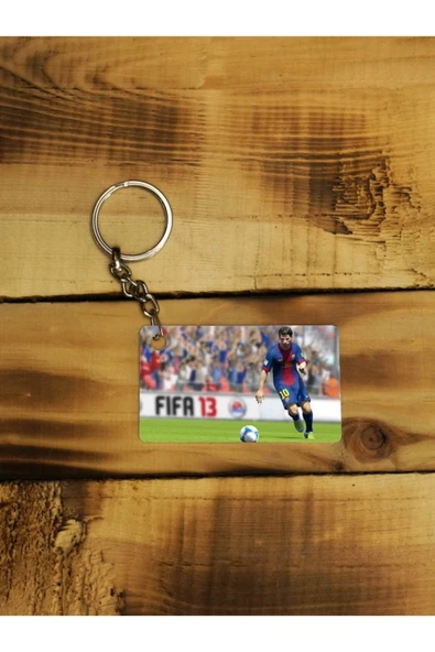 Panorama Ajans Fifa 13 Futbol Severlere Gamer Ps3 Playstation Barcelona Ince Metal Anahtarlık ürün görseli