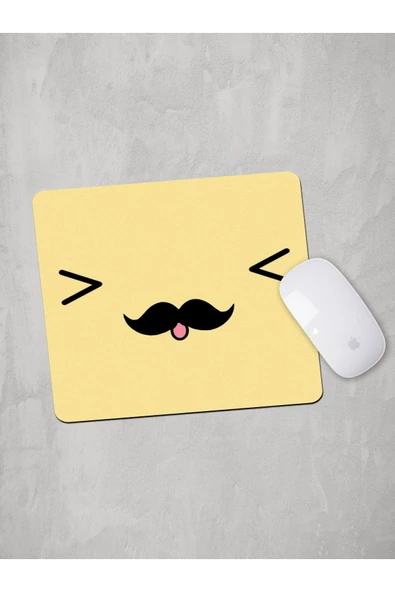 Panorama Ajans Gülen Yüz Minimal Mouse Pad ürün görseli 1