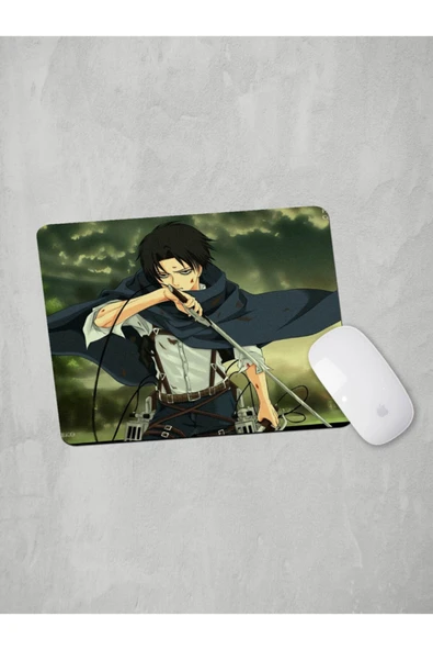 Panorama Ajans Levi Ackerman Anime En Sevilen Mouse Pad - 1