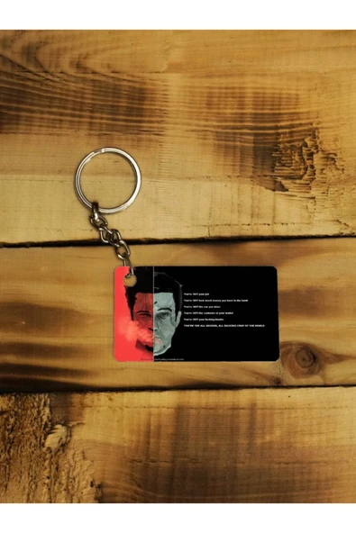 Panorama Ajans Fight Club Dövüş Kulübü Kuralları Motivasyon Ince Metal Anahtarlık ürün görseli