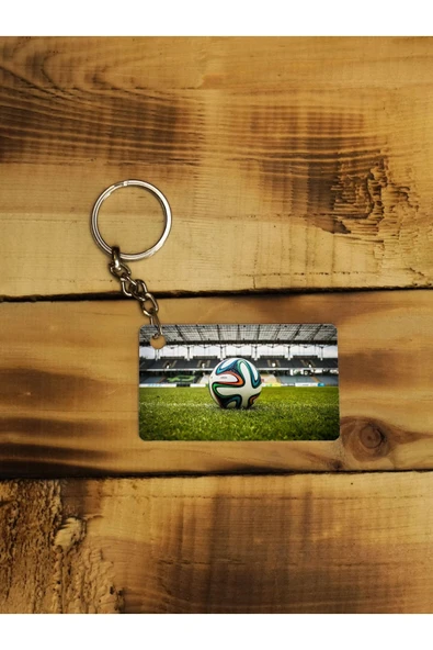 Panorama Ajans Futbol Topu Fotograf Ince Metal Anahtarlık ürün görseli