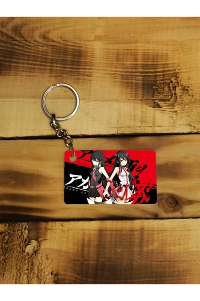 Panorama Ajans Akame Ga Kill Oyuncu Kız Anime Dizi Ince Metal Anahtarlık ürün görseli