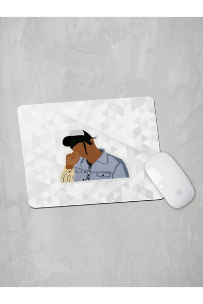 Panorama Ajans Rap Müzik Severlere Killakami Sticker Mouse Pad ürün görseli 1