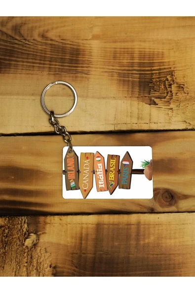 Panorama Ajans Tabela Ince Metal Anahtarlık ürün görseli