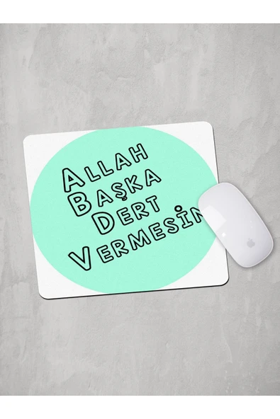 Panorama Ajans Komik Sözlü Başka Dert Vermesin Mouse Pad ürün görseli 1