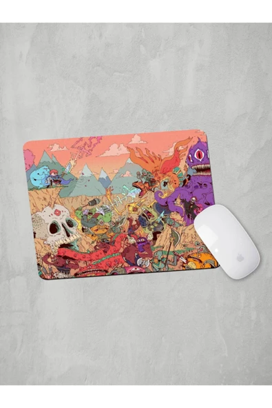 Panorama Ajans Tarz Çizgi Film Çöps Canavarlar Mouse Pad Mimbshopp 1055529 ürün görseli 1