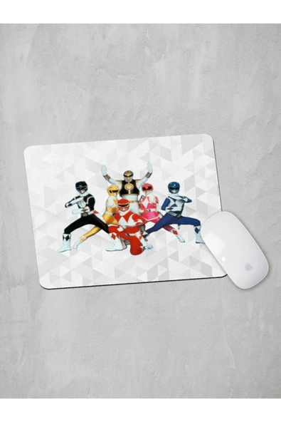 Panorama Ajans Power Ranger Nostalji Süper Kahraman Old Mouse Pad ürün görseli 1