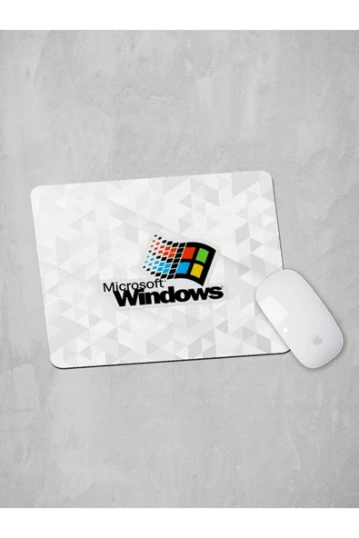 Panorama Ajans Nostalji Microsoft Logo Sticker Tasarım Mouse Pad ürün görseli 1