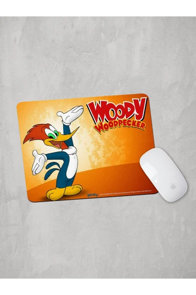 Panorama Ajans Woody Woodpecker Ağaç Kakan Çizgi Film Doksanlar Mouse Pad ürün görseli 1