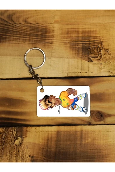 Panorama Ajans Futbol Oyuncu Ince Metal Anahtarlık ürün görseli