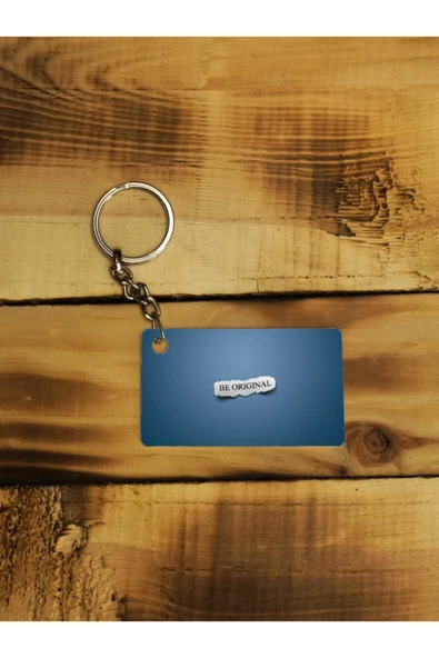 Panorama Ajans Kendin Ol Motivasyon  İnce Metal Anahtarlık ürün görseli 1