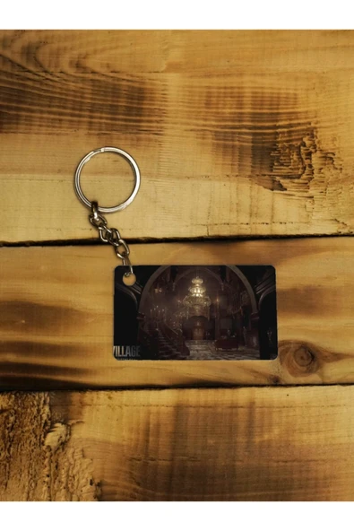 Panorama Ajans Resident Evil Village Oyun Game Ince Metal Anahtarlık ürün görseli