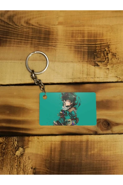 Panorama Ajans My Hero Akademi Izuku Midoriya Anime Ince Metal Anahtarlık ürün görseli