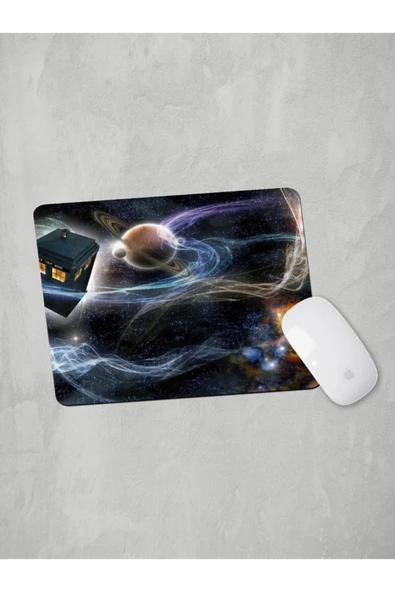 Panorama Ajans Doctor Who Tardis Zaman Yolculuğu Doktor Mouse Pad