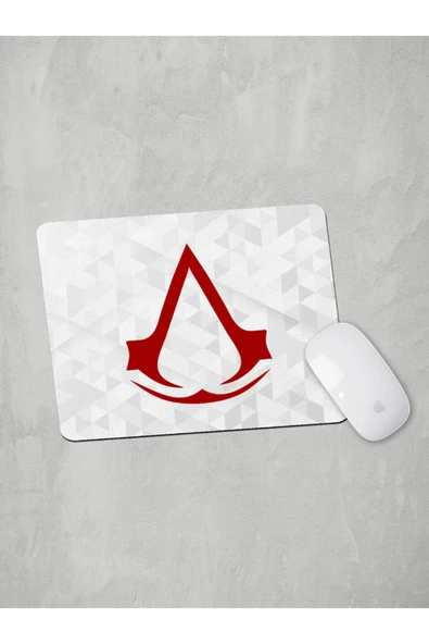 Panorama Ajans Assasin's Creed Oyun Gamer Minimal Logo Mouse Pad ürün görseli 1
